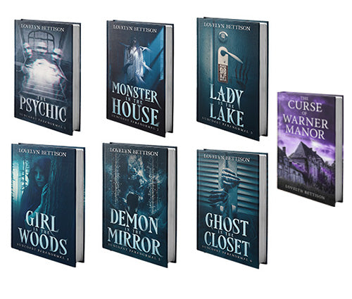 Suncoast Paranormal Paperback Bundle 6 Books + The Curse of Warner Manor